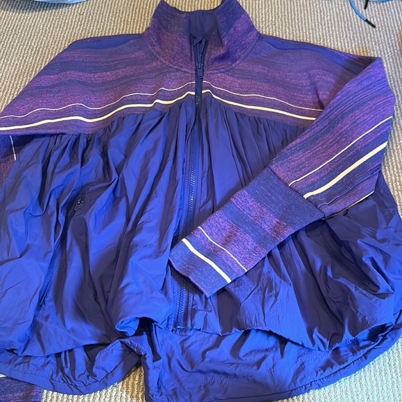 NWOT FP MOVEMENT spaced out purple jacket size large - Picture 5 of 15